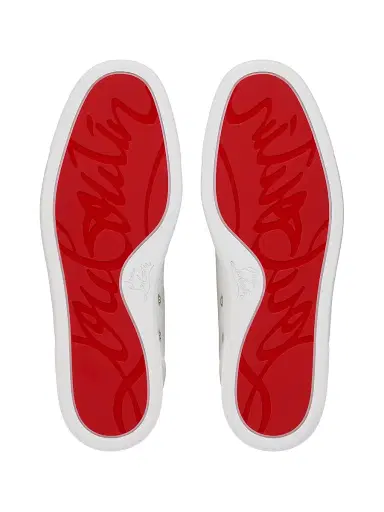 Christian Louboutin Men's Retero High-Top Sneakers - White - Size 13 | Thumbnail 5 Christian Louboutin Men's Retero High-Top Sneakers - White - Size 13 | Thumbnail 5