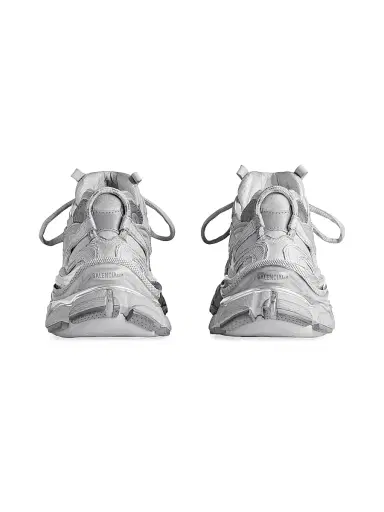 Balenciaga Men's Runner 2.0 Low-Top Sneakers - Grey Silver | Thumbnail 3 Balenciaga Men's Runner 2.0 Low-Top Sneakers - Grey Silver | Thumbnail 3