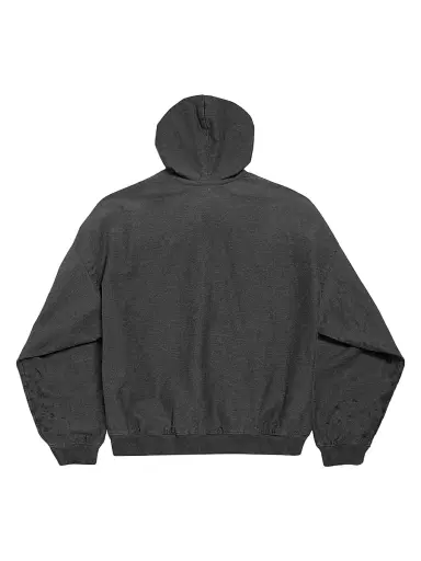 Balenciaga Men's Trompe Hoodie - Anthracite | Thumbnail 6 Balenciaga Men's Trompe Hoodie - Anthracite | Thumbnail 6