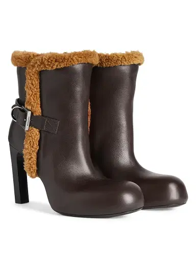 Balenciaga Women's Fargo Booties - Dark Brown | Thumbnail 2 Balenciaga Women's Fargo Booties - Dark Brown | Thumbnail 2