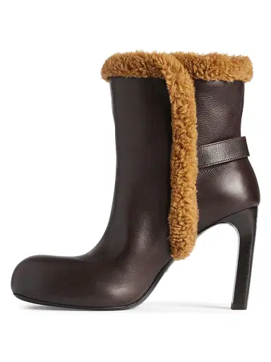 Balenciaga Women's Fargo Booties - Dark Brown | Thumbnail 4 Balenciaga Women's Fargo Booties - Dark Brown | Thumbnail 4