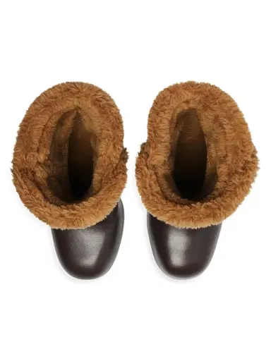 Balenciaga Women's Fargo Booties - Dark Brown | Thumbnail 6 Balenciaga Women's Fargo Booties - Dark Brown | Thumbnail 6