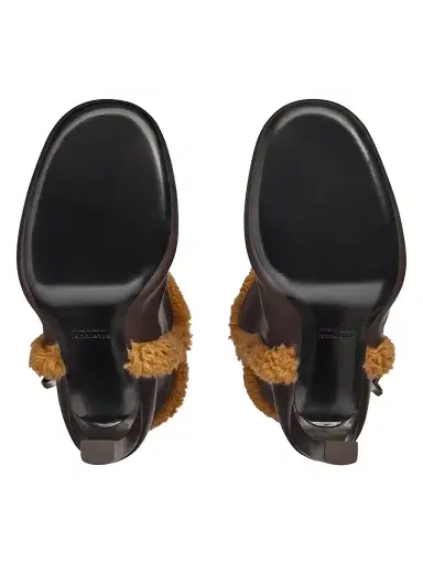 Balenciaga Women's Fargo Booties - Dark Brown | Thumbnail 7 Balenciaga Women's Fargo Booties - Dark Brown | Thumbnail 7