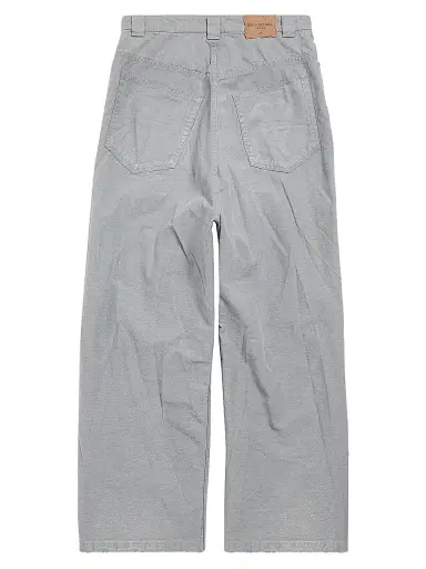 Balenciaga Men's Trompe L'oeil Sweatpants - Heather Grey | Thumbnail 2 Balenciaga Men's Trompe L'oeil Sweatpants - Heather Grey | Thumbnail 2
