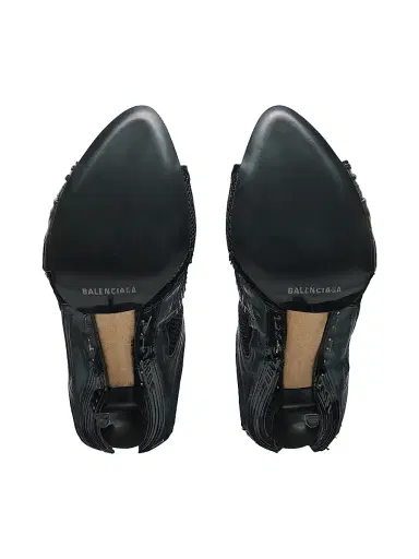 Balenciaga Women's Stapler Sandal Heels - Black | Thumbnail 7 Balenciaga Women's Stapler Sandal Heels - Black | Thumbnail 7