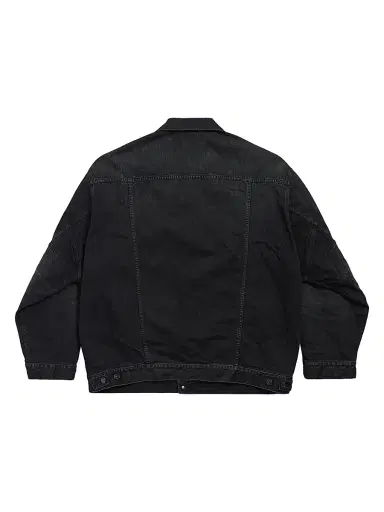 Balenciaga Men's Oversized Jacket - Midnight Blue | Thumbnail 2 Balenciaga Men's Oversized Jacket - Midnight Blue | Thumbnail 2