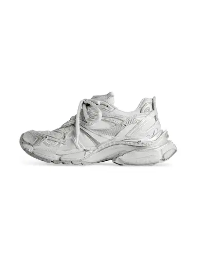 Balenciaga Women's Runner Sneakers - Grey Silver | Thumbnail 5 Balenciaga Women's Runner Sneakers - Grey Silver | Thumbnail 5