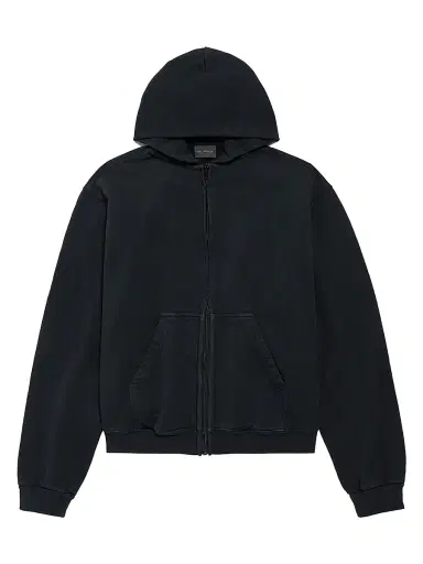 Balenciaga Women's Bow Zip-Up Regular Fit Hoodie - Faded Black | Thumbnail 1 Balenciaga Women's Bow Zip-Up Regular Fit Hoodie - Faded Black | Thumbnail 1