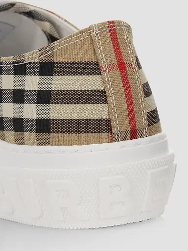 Burberry Men's Jack Check Tennis Sneakers | Thumbnail 6 Burberry Men's Jack Check Tennis Sneakers | Thumbnail 6