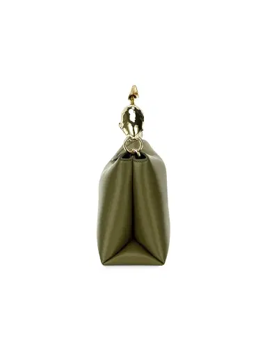 Erdem Women's Bloom Leather Top Handle Bag - Khaki | Thumbnail 5 Erdem Women's Bloom Leather Top Handle Bag - Khaki | Thumbnail 5