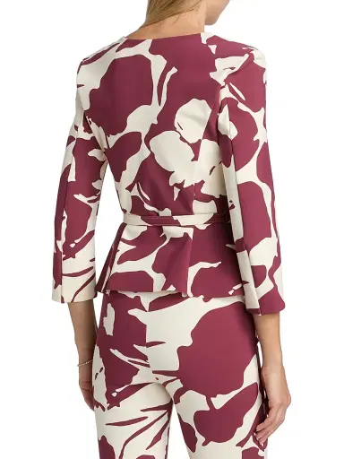 Chiara Boni La Petite Robe Women's Adar Printed Top | Thumbnail 5 Chiara Boni La Petite Robe Women's Adar Printed Top | Thumbnail 5