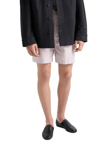 Prada Men's Ostrich Leather Loafers | Thumbnail 5 Prada Men's Ostrich Leather Loafers | Thumbnail 5