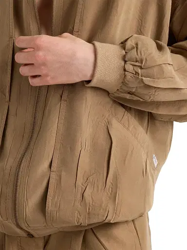 Prada Women's Old Silk Bomber Jacket | Thumbnail 5 Prada Women's Old Silk Bomber Jacket | Thumbnail 5
