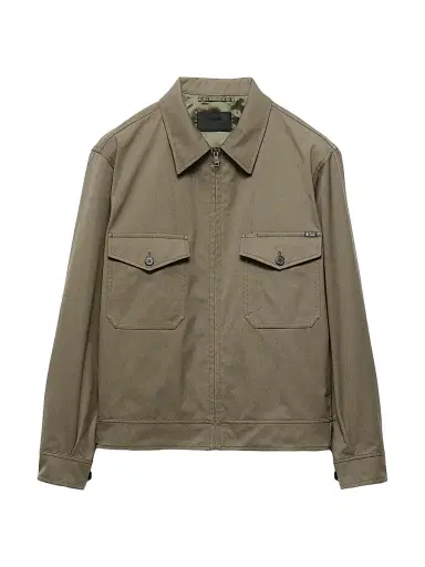 Prada Men's Technical Fabric Jacket - Green - Size 42 | Thumbnail 1 Prada Men's Technical Fabric Jacket - Green - Size 42 | Thumbnail 1