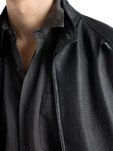 Prada Men's Nappa Leather Jacket - Black - Size 44 | Thumbnail 6 Prada Men's Nappa Leather Jacket - Black - Size 44 | Thumbnail 6