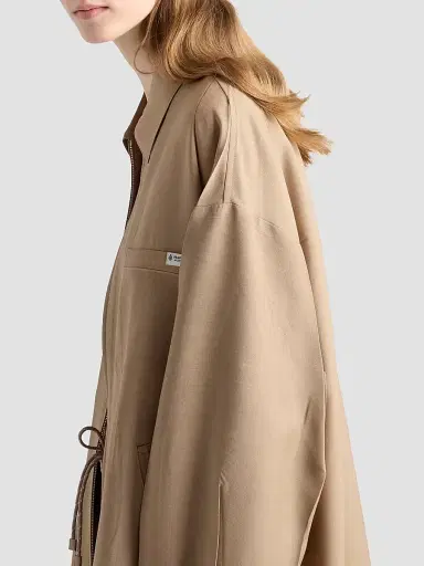 Prada Women's Mohair Wool Blouson Jacket - Brown - Size 8 | Thumbnail 5 Prada Women's Mohair Wool Blouson Jacket - Brown - Size 8 | Thumbnail 5