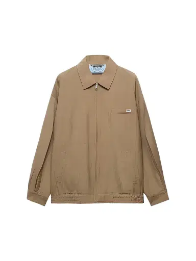 Prada Women's Mohair Wool Blouson Jacket - Brown - Size 8 | Thumbnail 1 Prada Women's Mohair Wool Blouson Jacket - Brown - Size 8 | Thumbnail 1