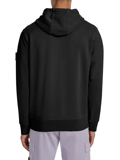 Stone Island Men's Core Fleece Hoodie - Black - Size Small | Thumbnail 5 Stone Island Men's Core Fleece Hoodie - Black - Size Small | Thumbnail 5