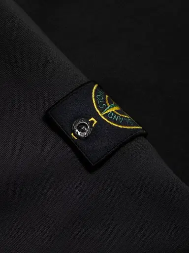 Stone Island Men's Core Fleece Hoodie - Black - Size Small | Thumbnail 7 Stone Island Men's Core Fleece Hoodie - Black - Size Small | Thumbnail 7