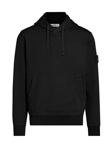 Stone Island Men's Core Fleece Hoodie - Black - Size Small | Thumbnail 1 Stone Island Men's Core Fleece Hoodie - Black - Size Small | Thumbnail 1
