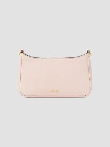 Versace Women's La Medusa Mini Leather Crossbody Bag - Dusty Rose | Thumbnail 2 Versace Women's La Medusa Mini Leather Crossbody Bag - Dusty Rose | Thumbnail 2
