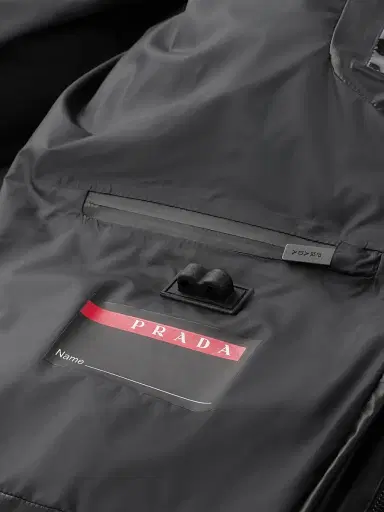 Prada Men's Light Re-Nylon Down Vest - Black | Thumbnail 6 Prada Men's Light Re-Nylon Down Vest - Black | Thumbnail 6