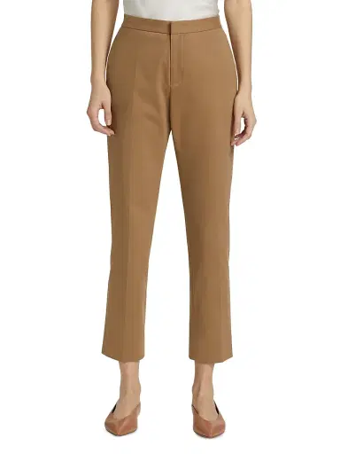 Fabiana Filippi Women's Tecno Tailored Regular-Fit Trousers - Light Pastel - Size 12 | Thumbnail 3 Fabiana Filippi Women's Tecno Tailored Regular-Fit Trousers - Light Pastel - Size 12 | Thumbnail 3