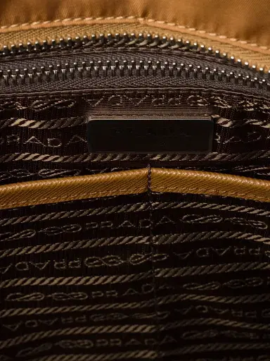 Prada Women's Re-Nylon Baby Bag - Brown | Thumbnail 4 Prada Women's Re-Nylon Baby Bag - Brown | Thumbnail 4