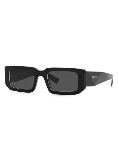 Prada Men's 06YS 53MM Solid Sunglasses - Black White | Thumbnail 1 Prada Men's 06YS 53MM Solid Sunglasses - Black White | Thumbnail 1