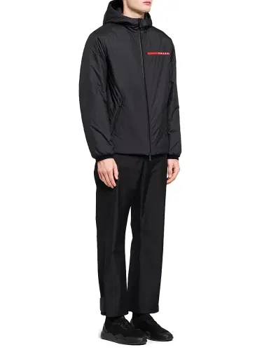 Prada Men's Light Polyester Padded Jacket | Thumbnail 2 Prada Men's Light Polyester Padded Jacket | Thumbnail 2