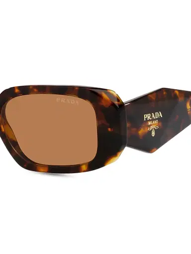 Prada Women's 49MM Rectangle Sunglasses - Tortoise | Thumbnail 3 Prada Women's 49MM Rectangle Sunglasses - Tortoise | Thumbnail 3