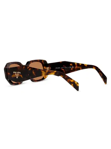 Prada Women's 49MM Rectangle Sunglasses - Tortoise | Thumbnail 6 Prada Women's 49MM Rectangle Sunglasses - Tortoise | Thumbnail 6
