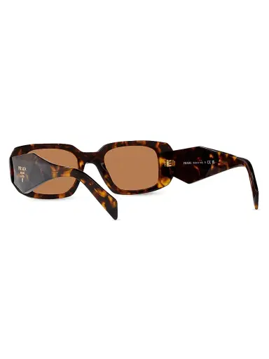 Prada Women's 49MM Rectangle Sunglasses - Tortoise | Thumbnail 7 Prada Women's 49MM Rectangle Sunglasses - Tortoise | Thumbnail 7