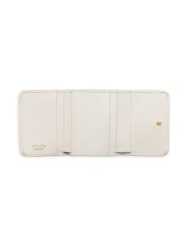Prada Women's Saffiano Leather Wallet - Beige Khaki | Thumbnail 2 Prada Women's Saffiano Leather Wallet - Beige Khaki | Thumbnail 2
