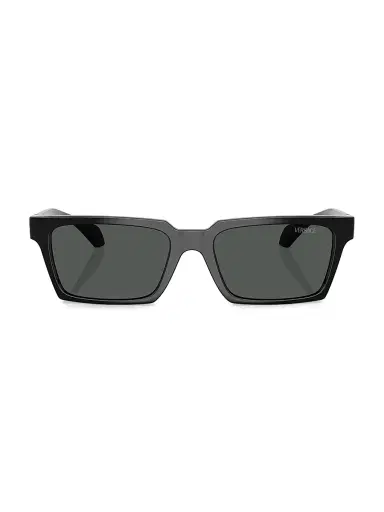 Versace Men's 55MM Rectangular Sunglasses | Thumbnail 2 Versace Men's 55MM Rectangular Sunglasses | Thumbnail 2