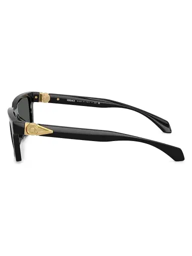 Versace Men's 55MM Rectangular Sunglasses | Thumbnail 3 Versace Men's 55MM Rectangular Sunglasses | Thumbnail 3