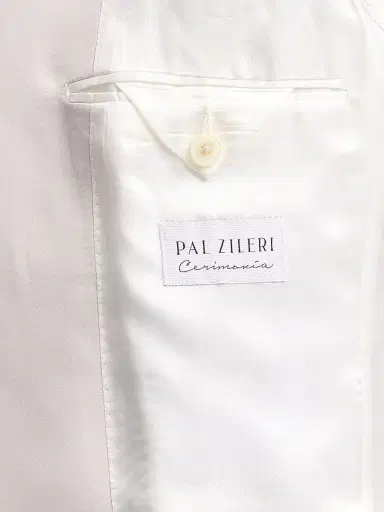 Pal Zileri Men's Textured Linen-Blend Dinner Jacket - Natural | Thumbnail 6 Pal Zileri Men's Textured Linen-Blend Dinner Jacket - Natural | Thumbnail 6