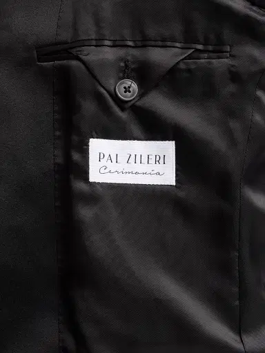 Pal Zileri Men's Baroque-Inspired Jacquard Dinner Jacket - Nero | Thumbnail 6 Pal Zileri Men's Baroque-Inspired Jacquard Dinner Jacket - Nero | Thumbnail 6