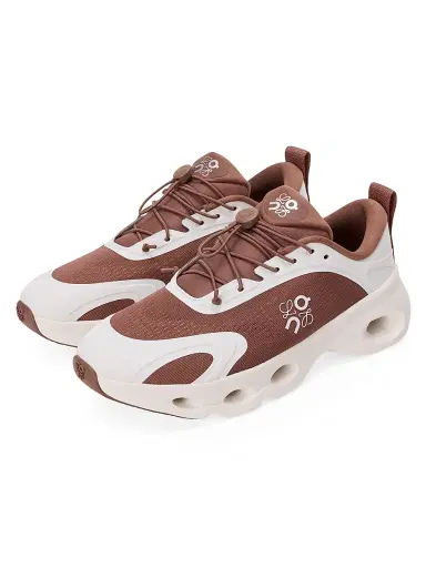 Loewe Women's x On. Cloudsolo Speed-Lace Sneakers - Taupe Eggshell - Size 11 | Thumbnail 3 Loewe Women's x On. Cloudsolo Speed-Lace Sneakers - Taupe Eggshell - Size 11 | Thumbnail 3