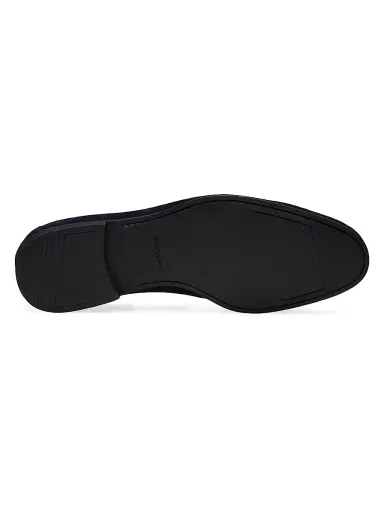 Magnanni Men's Diezma II Suede Penny Loafers - Navy Suede | Thumbnail 4 Magnanni Men's Diezma II Suede Penny Loafers - Navy Suede | Thumbnail 4