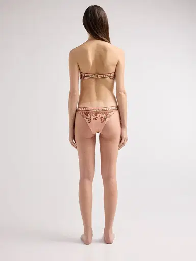 Zimmermann Women's Aster Paisley Scarf Tie Bikini - Pink Paisley Floral | Thumbnail 4 Zimmermann Women's Aster Paisley Scarf Tie Bikini - Pink Paisley Floral | Thumbnail 4