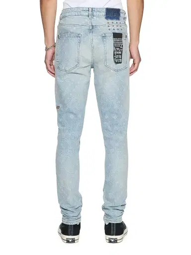Ksubi Men's Van Winkle Krystal Paise Skinny Jeans - Denim | Thumbnail 4 Ksubi Men's Van Winkle Krystal Paise Skinny Jeans - Denim | Thumbnail 4
