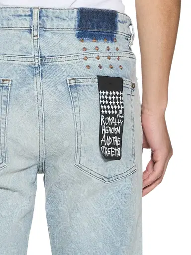 Ksubi Men's Van Winkle Krystal Paise Skinny Jeans - Denim | Thumbnail 5 Ksubi Men's Van Winkle Krystal Paise Skinny Jeans - Denim | Thumbnail 5