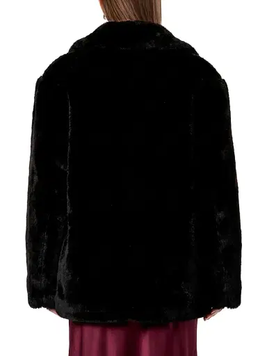 NICHOLAS Women's Desiree Faux-Fur Jacket - Black - Size XL | Thumbnail 5 NICHOLAS Women's Desiree Faux-Fur Jacket - Black - Size XL | Thumbnail 5