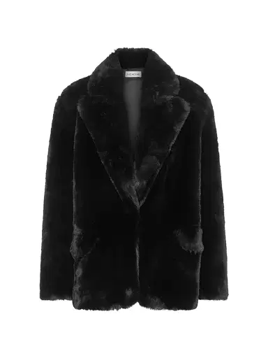 NICHOLAS Women's Desiree Faux-Fur Jacket - Black - Size XL | Thumbnail 1 NICHOLAS Women's Desiree Faux-Fur Jacket - Black - Size XL | Thumbnail 1