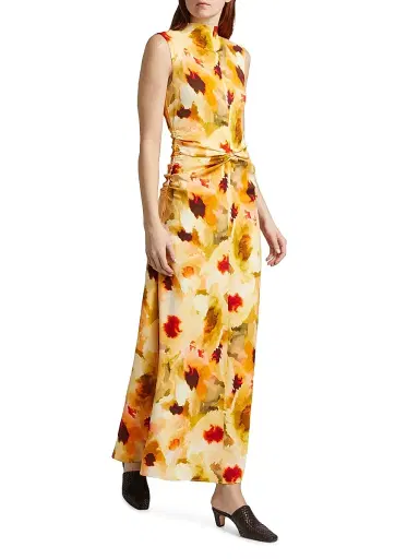 Acler Women's Redhill Floral Sleeveless Maxi Dress - Poppy Bouquet | Thumbnail 2 Acler Women's Redhill Floral Sleeveless Maxi Dress - Poppy Bouquet | Thumbnail 2