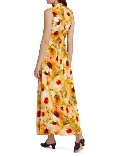 Acler Women's Redhill Floral Sleeveless Maxi Dress - Poppy Bouquet | Thumbnail 5 Acler Women's Redhill Floral Sleeveless Maxi Dress - Poppy Bouquet | Thumbnail 5