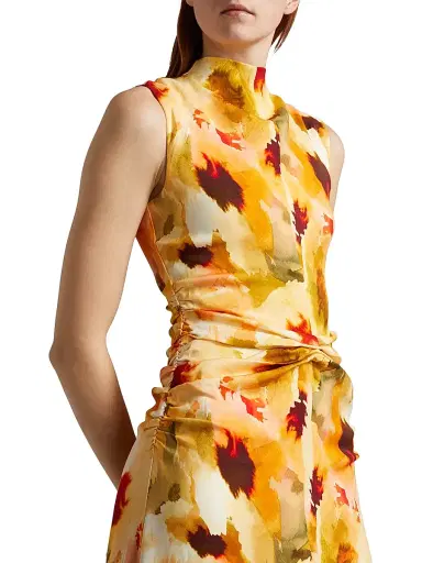 Acler Women's Redhill Floral Sleeveless Maxi Dress - Poppy Bouquet | Thumbnail 6 Acler Women's Redhill Floral Sleeveless Maxi Dress - Poppy Bouquet | Thumbnail 6