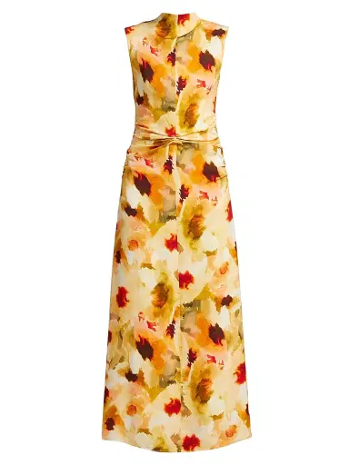 Acler Women's Redhill Floral Sleeveless Maxi Dress - Poppy Bouquet | Thumbnail 1 Acler Women's Redhill Floral Sleeveless Maxi Dress - Poppy Bouquet | Thumbnail 1