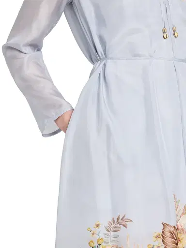 Zimmermann Women's Coco Billow Maxi Dress - Powder Blue | Thumbnail 5 Zimmermann Women's Coco Billow Maxi Dress - Powder Blue | Thumbnail 5
